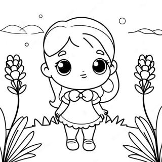 Little Charmers Lavender Coloring Page 23531-18904