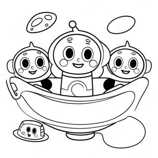 Jetsons Family Coloring Page 23551-18918