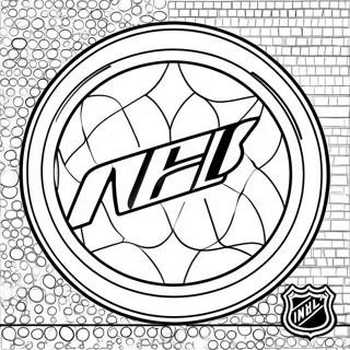 Nhl Logo Coloring Page 23561-18926