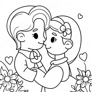 Love Precious Moments Coloring Page 23581-18942