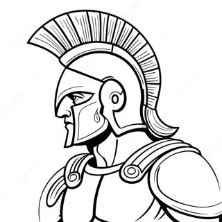 Spartan Coloring Pages