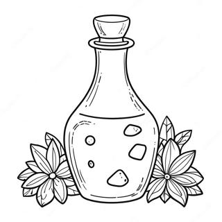 Potion Bottle Coloring Page 23621-18975