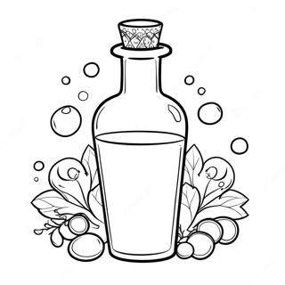 Potion Bottle Coloring Page 23621-18976