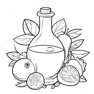 Magical Potion Ingredients Coloring Page 23622-18977