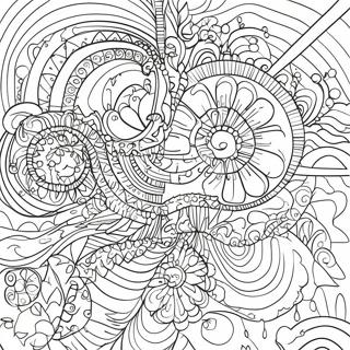 Mind Blowing Optical Illusion Coloring Page 23631-18982