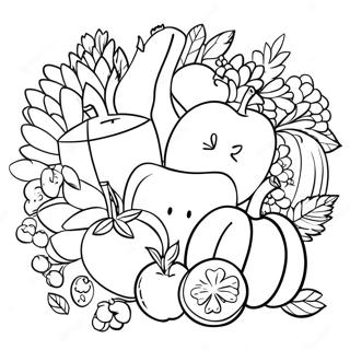 Healthy Habits Coloring Pages