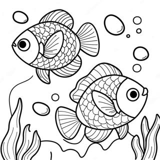 One Fish Two Fish Coloring Pages