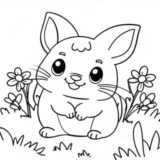 Chinchilla Coloring Pages