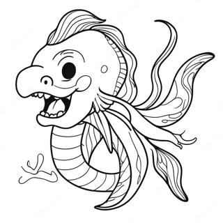 Sea Beast Coloring Page 23721-19053