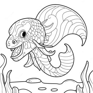 Sea Beast Coloring Page 23721-19054