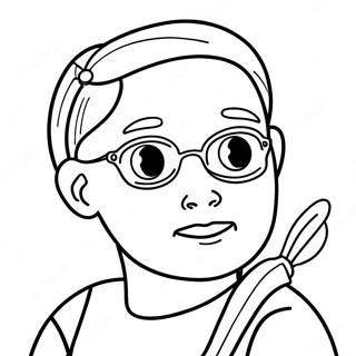 Disability Awareness Coloring Page 23751-19082