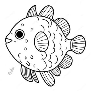 Puffer Fish Coloring Page 23791-19107