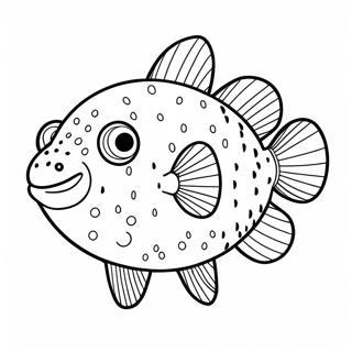 Puffer Fish Coloring Page 23791-19108