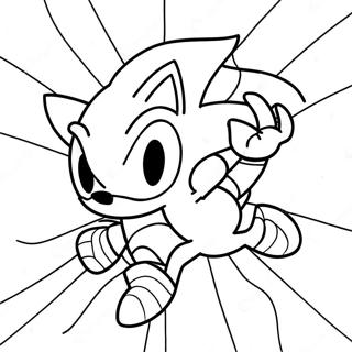 Sonic Spiderman Coloring Page 23821-19133