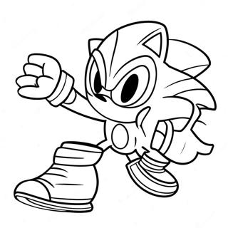 Sonic Spiderman Coloring Page 23821-19135