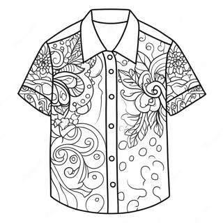 Shirt Coloring Pages