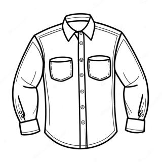 Shirt Coloring Page For Kids 23841-19150