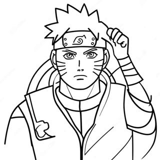 Naruto Shippuden Coloring Page 23851-19157