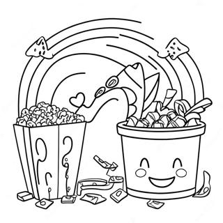 Movie Night Coloring Page 23881-19182