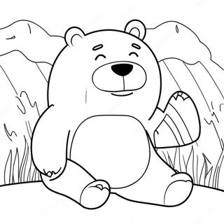 We Bare Bears Coloring Page 23961-19249