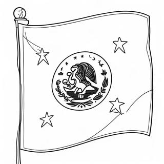 El Salvador Flag Coloring Page 23981-19264