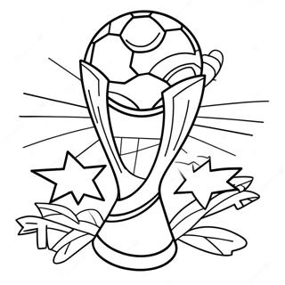 World Cup Soccer Coloring Page 23991-19270