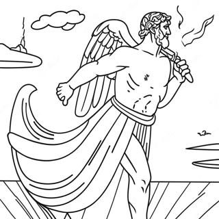 Greek Mythology Coloring Page 2401-1958