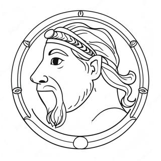 Greek Mythology Coloring Page 2401-1959