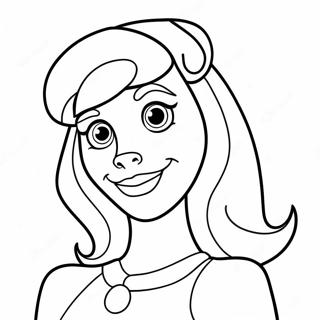 Scooby Doo Daphne Coloring Page 24031-19304