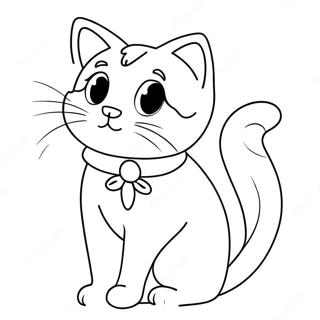 Cat Valentine Coloring Page 24061-19322