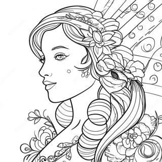 Poetry Coloring Page 24071-19329