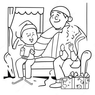 Christmas Vacation Coloring Page 24101-19360