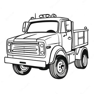 Tow Truck Coloring Pages