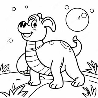 Adventurous Toodles Coloring Page 24152-19402