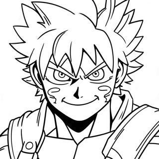 Bakugo Coloring Pages