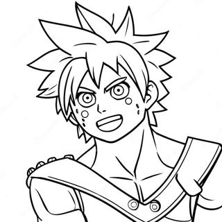 Bakugo Coloring Page 24211-19446