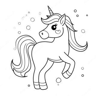 Connect The Dots Magical Unicorn Coloring Page 2422-1983