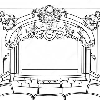 Theater Coloring Page 24251-19479