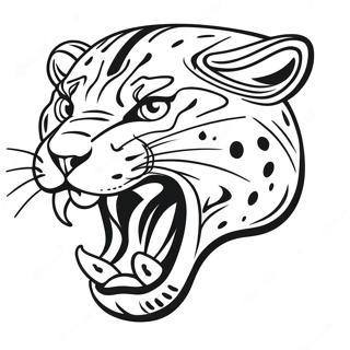 Jacksonville Jaguars Logo Coloring Page 24281-19503