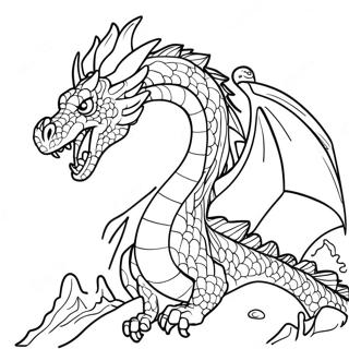 Fire Dragon Coloring Page 24301-19532