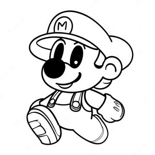 Cappy Mario Odyssey Coloring Page 24311-19524