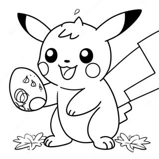 Pokemon Thanksgiving Coloring Pages