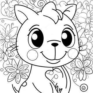 Cute Zero Character Coloring Page 24332-19549