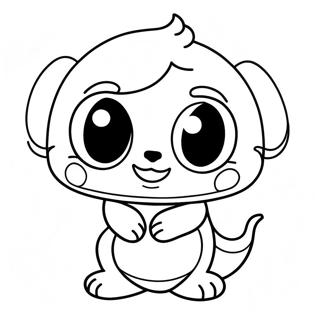 Cute Zero Character Coloring Page 24332-19551