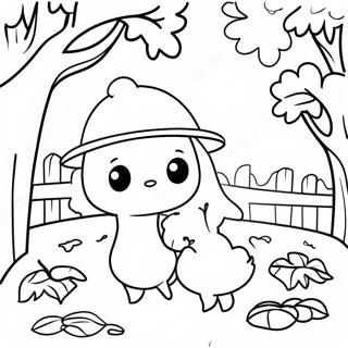 First Day Of Fall Coloring Pages