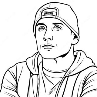 Eminem Coloring Page 24401-19597