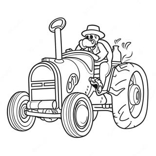 Bone Shaker In Action Coloring Page 24492-19673