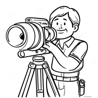 Titan Cameraman Coloring Page 24501-19678