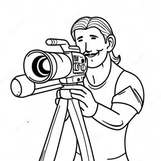 Titan Cameraman Coloring Page 24501-19679