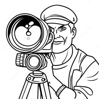 Titan Cameraman Coloring Page 24501-19680